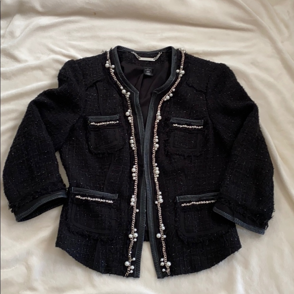 white house black market jacket size 4